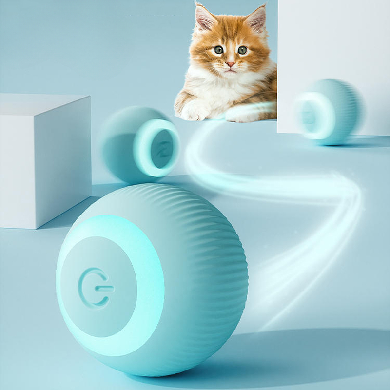Interactive Cat Toy - Интерактивный мяч для кошек, умная электронная