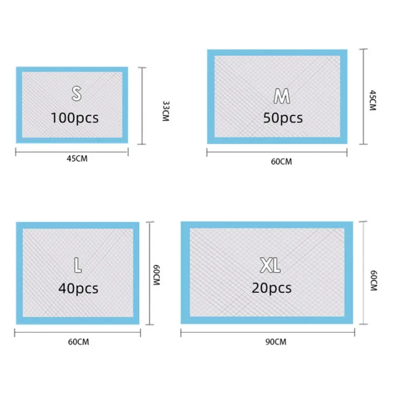Pet Supplies Uk - 100/50/40/20 шт. впитывающие подгузники для собак,