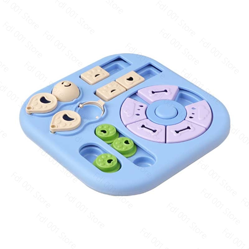 Interactive Cat Toy - Интерактивные квадратные игрушки для кормления животных,