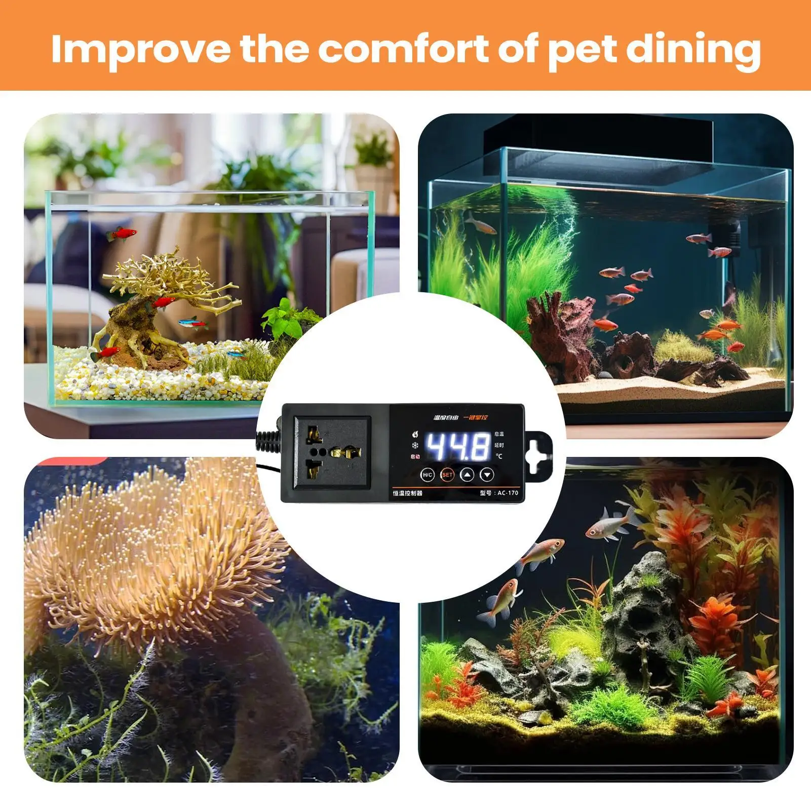 Термостат для террариума с LED – обзор и цена Pet Supplies Uk