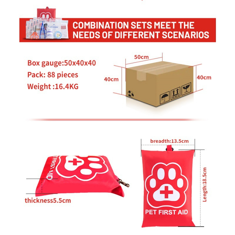 Портативный набор для оказания – обзор и цена Pet Supplies First