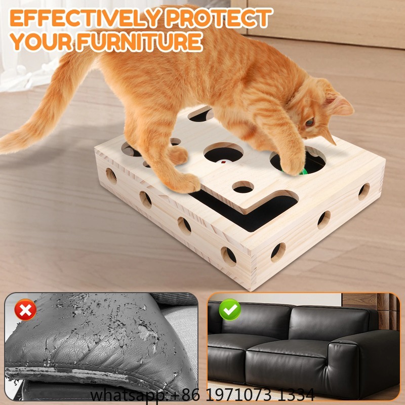 Игрушка-бокс для кошек с пилко – обзор и цена Interactive Cat Toy